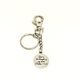 Bible Verse Gifts, God Is The Strength Of My Heart Keychain, Psalm 73 26 Keychain, Scripture Sympathy Gift, Bible Verse Keychain Gift