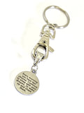 Keychain Gift, Motivating Gift, Every Morning You Have Two Choices Keychain, Bible Verse Quote, Encouraging Gift, Motivation Keychain