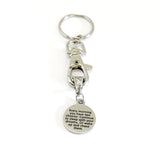 Keychain Gift, Motivating Gift, Every Morning You Have Two Choices Keychain, Bible Verse Quote, Encouraging Gift, Motivation Keychain