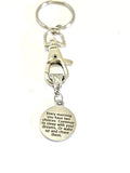 Keychain Gift, Motivating Gift, Every Morning You Have Two Choices Keychain, Bible Verse Quote, Encouraging Gift, Motivation Keychain