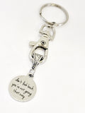 Keychain Gift, Success Keychain, Don’t Look Back You’re Not Going Way Keychain, Motivating Gift, Encouraging Gift, Success Gift For Her