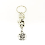 Christian Gift, The Lord Bless You And Keep You Keychain, Christian Blessing, Christian Charm, Scripture Blessing Gift, Bible Verse Gift