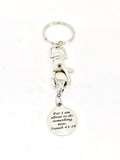 Keychain Gift, For I Am About To Do Something New Keychain, Christian Keychain, Isaiah 43 19 Keychain, Christianity Gifts, Religious Gifts