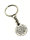 Christian Keychain, I Know The Plans I Have For You Keychain, Jer 29 11 Keychain, Christian Sympathy Gift, Bible Verse Gift, Scripture Gift