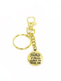 Christian Gift, Jesus Died For Me Keychain, I’m Not Perfect Keychain, Religious Gifts, Religious Keychain, Gold Keychain Gift For Her