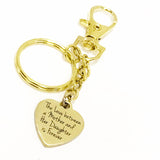 Mother Daughter Gift, The Love Between A Mother And Her Daughter Is Forever Keychain, Mother Gift, Daughter Gift, Gift For Mom of Daughters