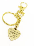 Mother Daughter Gift, The Love Between A Mother And Her Daughter Is Forever Keychain, Mother Gift, Daughter Gift, Gift For Mom of Daughters