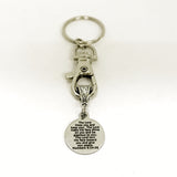 Christian Gift, The Lord Bless You And Keep You Keychain, Christian Blessing, Christian Charm, Scripture Blessing Gift, Bible Verse Gift