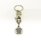 Christian Gift, The Lord Bless You And Keep You Keychain, Christian Blessing, Christian Charm, Scripture Blessing Gift, Bible Verse Gift