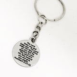 Christian Gift, Scripture Blessing, The Lord Bless You And Keep You Keychain, Christian Keychain Gift, Christian Charm, Scripture Gift