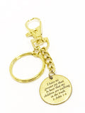 Christian Keychain, I Have No Greater Joy Than To Hear My Children Are Walking In The Truth Keychain, 3 John 1 4 Keychain, Bible Verse Gift