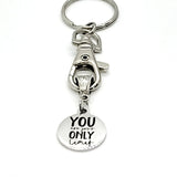 Keychain Gift, You Are Your Only Limit Keychain, Entrepreneur Gift, Direct Sales Team Gifts, Sports Daughter Gift, Encouraging Gift