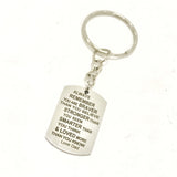 Gift From Dad, Always Remember, Braver Stronger Smarter Loved, Love Dad, Keychain Gift, Son Gift, Daughter Gift, New Car Gift,