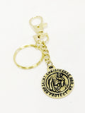 St Christopher Keychain, Saint Christoper Keychain, Religious Gifts, Religious Keychain, Patron Saint Of Travelers, Trip Gift, Traveler Gift
