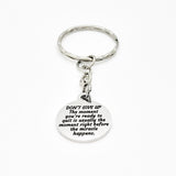Encouraging Gift, Don’t Give Up Keychain, Encouraging Keychain, Motivating Gift, Encouraging Success, Daughter Gift, Son Gift, Miracles Gift