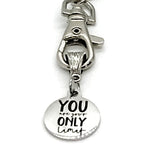 Keychain Gift, You Are Your Only Limit Keychain, Entrepreneur Gift, Direct Sales Team Gifts, Sports Daughter Gift, Encouraging Gift