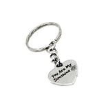 You Are My Sunshine Keychain, Love Gift, Daughter New Car Gift, Girlfriend Gift, Wife Gift, You Are My Sunshine Charm, You Are My Sunshine