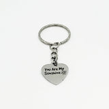 You Are My Sunshine Keychain, Love Gift, Daughter New Car Gift, Girlfriend Gift, Wife Gift, You Are My Sunshine Charm, You Are My Sunshine