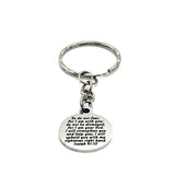 Scripture Keychain, So Do Not Fear For I Am With You Keychain, Isaiah 41 10 Keychain, Scripture Gift, Scripture Quote, Bible Verse Gift