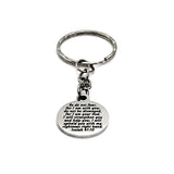 Scripture Keychain, So Do Not Fear For I Am With You Keychain, Isaiah 41 10 Keychain, Scripture Gift, Scripture Quote, Bible Verse Gift