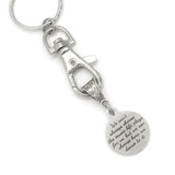 Sympathy Gift, We Can’t Always Choose The Music Life Plays But We Can Choose How We Dance To It, Encouraging Gift, Engraved Charm