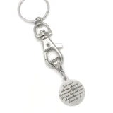 Sympathy Gift, We Can’t Always Choose The Music Life Plays But We Can Choose How We Dance To It, Encouraging Gift, Engraved Charm