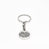Christian Gift, God Will Do A New Thing Keychain, Isaiah 43 19, Christian Keychain, Christian Scripture Gift, Keychain Gift, New Beginnings