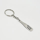 Softball Bat Keychain, Personalized Gift, Hand Stamped Keychain, Softball Player Gift, Softball Mom Gift, Student Athlete Gift