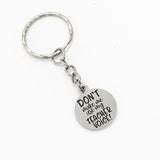 Keychain Gift, Don’t Make Me Use My Teacher Voice Keychain, Teacher Gift,  Teacher Keychain, Teacher Christmas Gift, New Teacher Gift