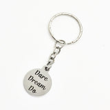Keychain Gift, Dare Dream Do Keychain, Encouragement Gift, Motivational Gift, Dream Big, Make It Happen, Daughter Gift, Direct Sales Team