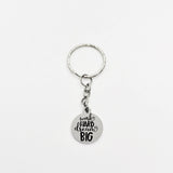 Keychain Gift, Work Hard Dream Big Keychain, Encouragement Gift, Motivational Gift, Make It Happen, Daughter Gift, Direct Sales Team Gifts
