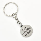 Keychain Gift, It’s A Perfect Day To Start Keychain, Encouragement Gift, Motivational Gift, Encouraging Quote, Motivating Gift