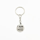 I Am A Child Of God Keychain, Christian Keychain, Christian Gift, Baptism Gift,  I am a Child of God Charm, Charm Keychain