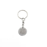 Keychain Gift, Surely Goodness And Love Keychain, Psalm 23 Keychain Gift, Psalm 23 6,  23rd Psalm Gift, Christian Keychain, Christian Gift