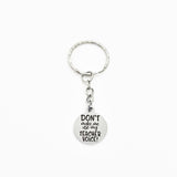 Keychain Gift, Don’t Make Me Use My Teacher Voice Keychain, Teacher Gift,  Teacher Keychain, Teacher Christmas Gift, New Teacher Gift