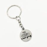 Keychain Gift, Make Today Amazing Keychain, Encouragement Gift, Motivational Gift, Make It Happen, Daughter Gift, Direct Sales Team