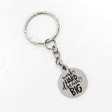 Keychain Gift, Work Hard Dream Big Keychain, Encouragement Gift, Motivational Gift, Make It Happen, Daughter Gift, Direct Sales Team Gifts
