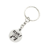 Keychain Gift, Today I Choose Joy Keychain, Positivity Gift, Positive Mindset Get, Choose Joy Gift, Positive Outlook, Charm Keychain