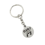 Keychain Gift, Today I Choose Joy Keychain, Positivity Gift, Positive Mindset Get, Choose Joy Gift, Positive Outlook, Charm Keychain