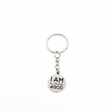I Am A Child Of God Keychain, Christian Keychain, Christian Gift, Baptism Gift,  I am a Child of God Charm, Charm Keychain