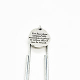 Faith Gift, You Have Been Assigned This Mountain Bookmark, Christian Gift, Faith Bookmark, Christian Bookmark, Charm Bookmark