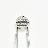 Faith Gift, You Have Been Assigned This Mountain Bookmark, Christian Gift, Faith Bookmark, Christian Bookmark, Charm Bookmark