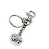 Believe Keychain, Christmas Gift, Always Believe, Faith Gift, Faith Charm, Clip On Keychain, Faith Keychain