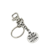 Scripture Gift, The Lord Is My Shepherd I Shall Not Want Keychain, Psalm 23 1 Charm, Scripture Charm, Scripture Quote, Bible Verse Gifts