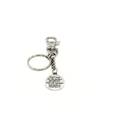 Motivation Gift, Don’t Wait For The Perfect Moment, Take The Moment And Make It Perfect Keychain, Encouragement Gift, Motivational Quote