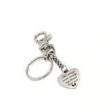 Memorial Gift, His Wings Were Ready, My Heart Was Not Keychain, Husband Memorial, Dad Memorial, Brother Memorial, Remembering Him, Son Loss