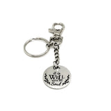 Faith Gift, It Is Well With My Soul Keychain, Sympathy Gift, Keychain Gift, Sunday School Gift, Christian Gift, Scripture Charm Keychain