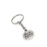 Motivating Gifts, Motivating Keychain, She Is Strong Keychain, Proverbs 31 25 Charm, Motivating Keyring, Strong Woman Gifts, Daughter Gifts