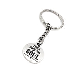 Faith Gift, Then Sings My Soul Keychain, Christian Keychain, Faith Keychain, Charm Keychain, Choir Gifts, Sunday School Gift, Rejoicing Gift