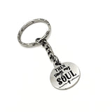 Faith Gift, Then Sings My Soul Keychain, Christian Keychain, Faith Keychain, Charm Keychain, Choir Gifts, Sunday School Gift, Rejoicing Gift
